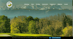 Desktop Screenshot of golfclub-hohenpaehl.de